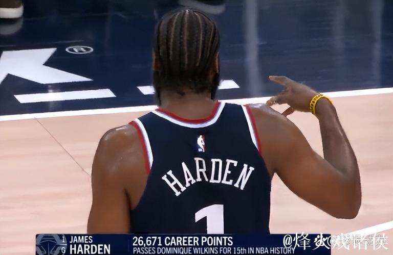 哈登里程碑快船大胜篮网59分 灰熊力克马刺