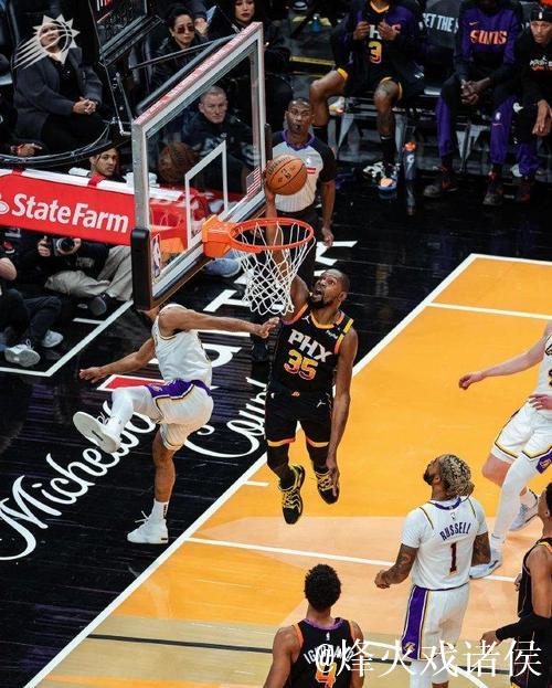 湖三崩再现！杜兰特复出太阳大胜湖人止5连败